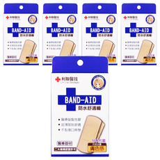 利聯醫技 防水舒適繃 膚色, 16片, 5盒