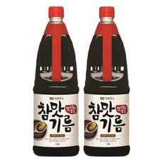 Deokhwafoods 芝麻香油, 2個, 1.8L