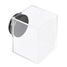 블랙피쉬 관상어용 아크릴 사각 피딩 트레이, 1개