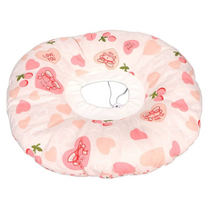 伊莉莎白圈太陽花-粉色愛心, S, 1個