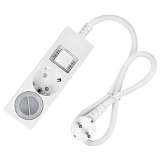 SWEET HOME 韓國製造 防過載省電延長線 2孔 + 安全蓋 1入, 0.7m, 混合色, 1套