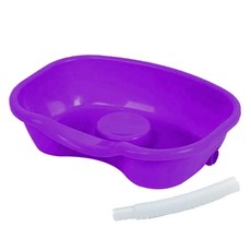 디어모모 老人 病患 孕婦 洗頭 洗髮盆, 紫色, 1個