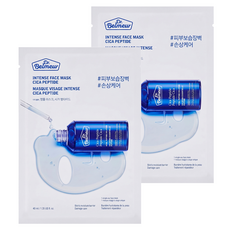 THE FACE SHOP 菲詩小舖 Dr.Belmeur 肌本博士 台灣公司貨 積雪草胜太安瓶面膜 40ml, 2片, 1入