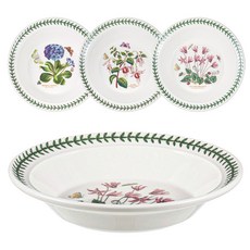 PORTmeIRION 波特玫琳恩 植物園湯碗D型, 隨機出貨, 4個
