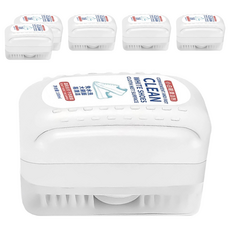 小麥購物小白鞋清潔刷 G827 124g 100ml, 6個, 白色