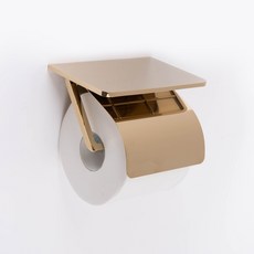 紙巾架蓋, 金色, 1入