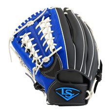 LOUISVILLE Slugger LS BG 2.0系列 T字型 反手 棒壘手套 LB32201RO3L, 黑藍色, 1個