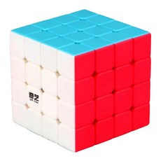 QYTOYS 奇藝 魔方格 四階 比賽專用魔術方塊, 多色, 1個