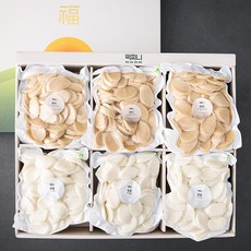 떡찌니 우리쌀 앤 현미 떡국떡 선물세트, 3kg, 1세트