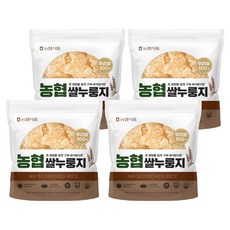 밥심 국산 쌀누룽지, 700g, 4개