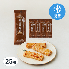 다신 닭가슴살바 떡갈비맛 (냉동), 70g, 25개, 1개입