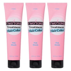 에뛰드 투톤 트리트먼트 헤어 컬러, 15호 핑크블론드, 3개