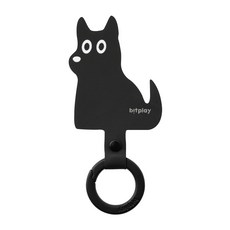 bitplay 造型通用墊片, 炭黑色, 1個