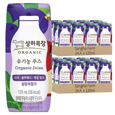 Sangha Farm 果汁 蘋果藍莓羽衣甘藍口味, 125ml, 48入