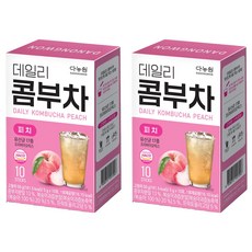 다농원 데일리 콤부차 피치, 5g, 10개입, 2개