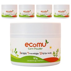 Ecomu玉米粉, 80g, 5個