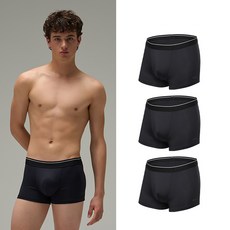FOREVER 21 男士快乾彈性四角內褲3件組