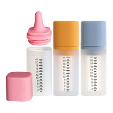 휴비딕 유아용 실리콘 투약병 20ml x 3종 세트, HSPB-100, 1개