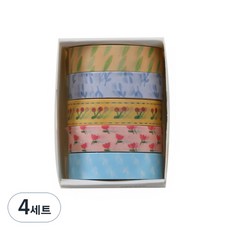 꼬까 다꾸 마스킹 테이프 5개입, 09, 4세트