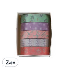 KOKA 手帳裝飾紙膠帶 5入, 10, 2套