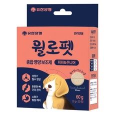 윌로펫 반려견 영양보조제 퍼피 주니어 케어, 1개, 30정