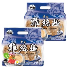 新宏 黃金雞絲麵, 日式和風鰹魚風味, 沖泡式, 5包入, 335g, 2袋