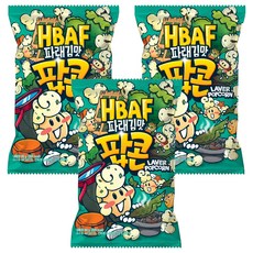 바프 파래김맛 팝콘, 80g, 3개
