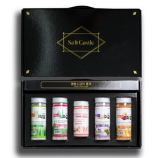 saltcastle 鹽堡高級5種鹽禮盒2, 1組