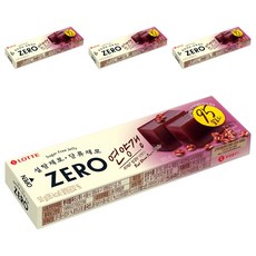 롯데제로 연양갱, 50g, 4개