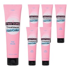 에뛰드 투톤 트리트먼트 헤어 컬러, 15호 핑크블론드, 6개