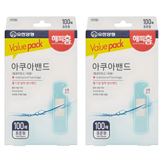 해피홈 아쿠아밴드 표준형, 100개입, 2개
