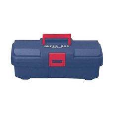 RING STAR 雙層耐摔超級工具箱,使用耐超高衝擊共聚物樹脂,把手,隔板具鎖定功能,可重疊,另附抽取式整理盒, 385 x 202 x 140mm, 1個