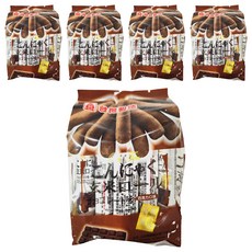 北田 蒟蒻糙米捲 巧克力口味, 天然糙米, 富含膳食纖維, 獨立包裝, 方便攜帶, 160g, 5袋