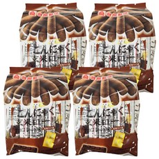 北田 蒟蒻糙米捲 巧克力口味, 天然糙米, 富含膳食纖維, 獨立包裝, 方便攜帶, 160g, 4袋