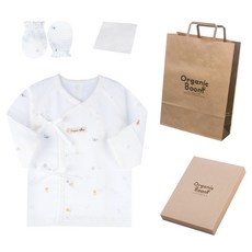 오가닉붐 유아용 청사해 뱀띠 출산 여름용 세트