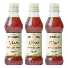 DE NIGRIS 德尼格斯 Glaze蘋果醋, 250ml, 3個