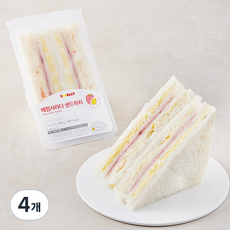 스웰리 매점사라다 샌드위치, 185g, 4개