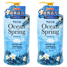 雪芙蘭 海洋活泉沐浴乳, 1kg, 2瓶