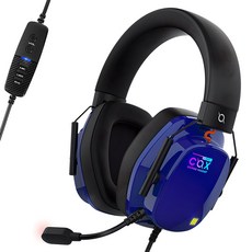 COX 가상 7.1 노이즈 캔슬링 마이크 게이밍 헤드셋, CH31