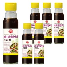 OTTOGI 不倒翁 紅酒巴薩米克醋沙拉醬, 215g, 6個