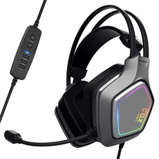 COX 虛擬7.1 降噪麥克風 電競耳機麥克風, 灰色, SCARLET