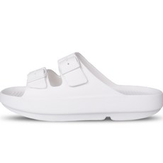 Super Carmit 中性零重力軟恢復墊扣拖鞋 ss882, 白色的, 280