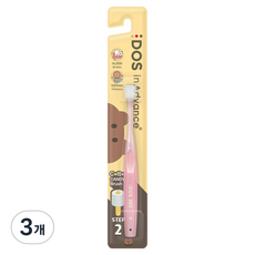 DOS 인어드밴스 360 2단계 아기칫솔, 랜덤발송, 1개입, 3개