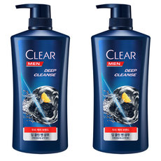 CLEAR 淨 男士深層清潔洗髮精, 650ml, 2瓶