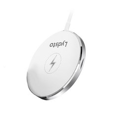 Lydsto 磁吸車載充電器 S12 15W 閃電快充 適用於iPhone 12系列, 銀白色