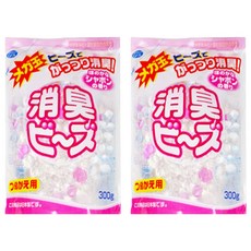 Lion Chemical 獅子化學 消臭珠補充包 (皂香), 植物性除臭成分, 大彈力水晶珠, 300g, 2包