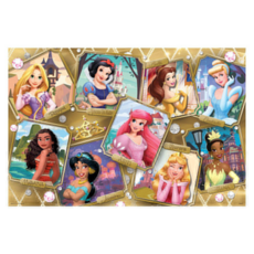 古部 公主系列 拼圖 紙質軟磁材質, 134片, 1盒