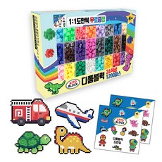 ATTO BLOCK 拼色積木24色 1200塊, 混色