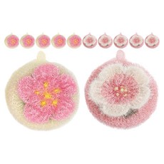 YoungMarket 櫻花菜瓜布 2款, 4入, 3個