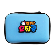 Go Golf 高爾夫球T恤收納盒與趣味標語壓克力球標組, 1組, 天藍色